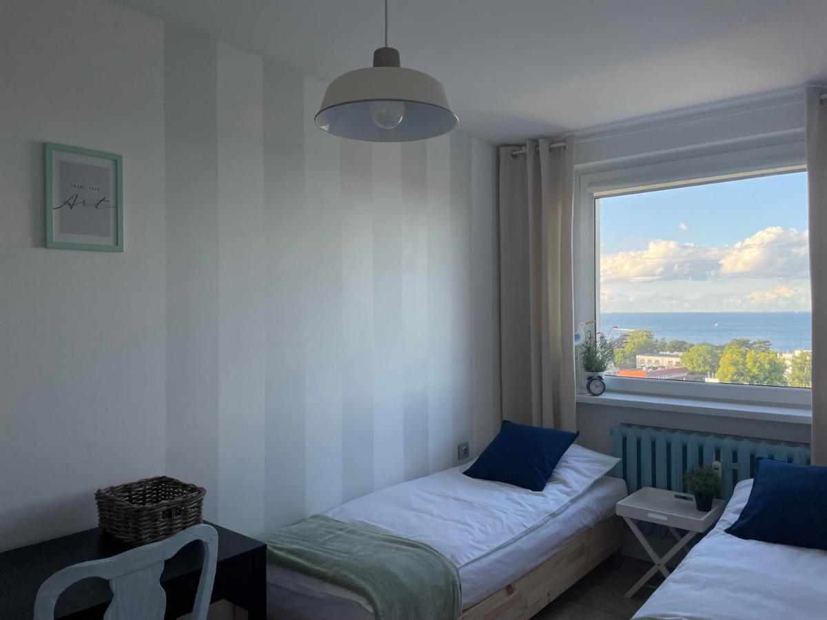 Marina Z Widokiem Na Morze Appartamento Sopot Esterno foto